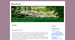 Desktop Screenshot of lettres-ouvertes.enfa.fr